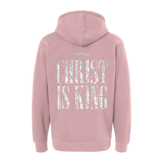 Christ is King Premium Hoodie - Pink